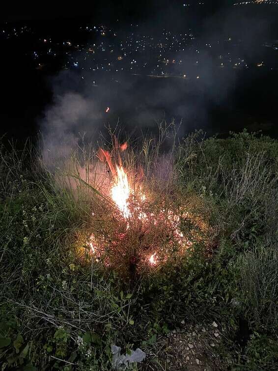 בקת"בים לעבר כוח מג"ב // צילום: דוברות המשטרה